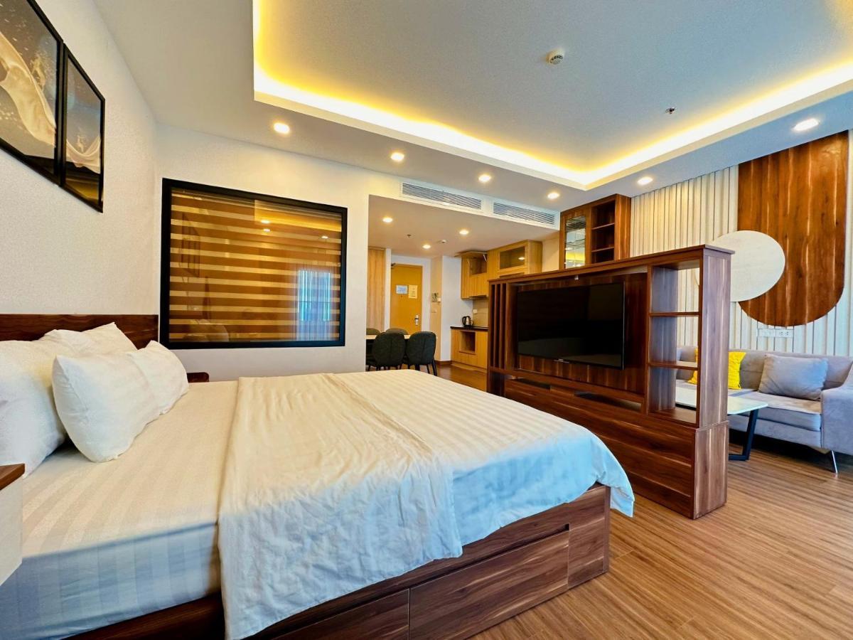 Апартаменты The Sun Beach - Flc Sea Tower Куинён Экстерьер фото
